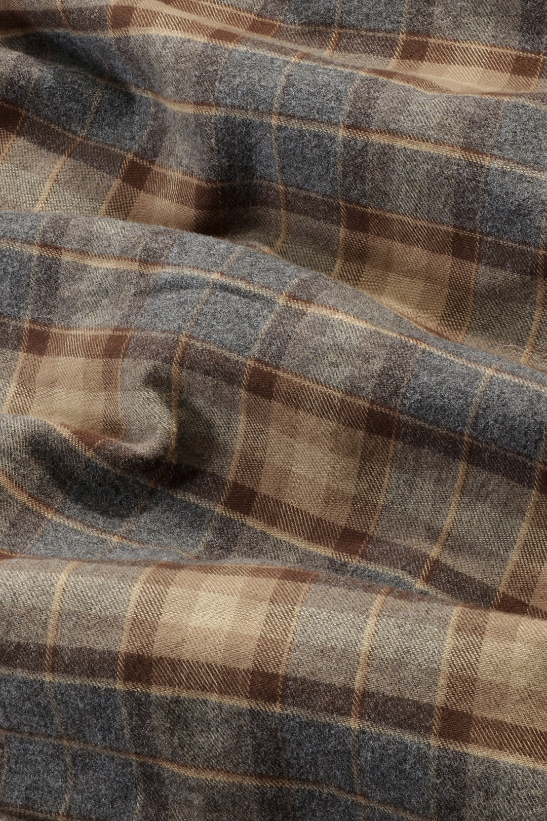 NN07 Deon 5465 Cotton Shirt in Brown Check | Buster McGee