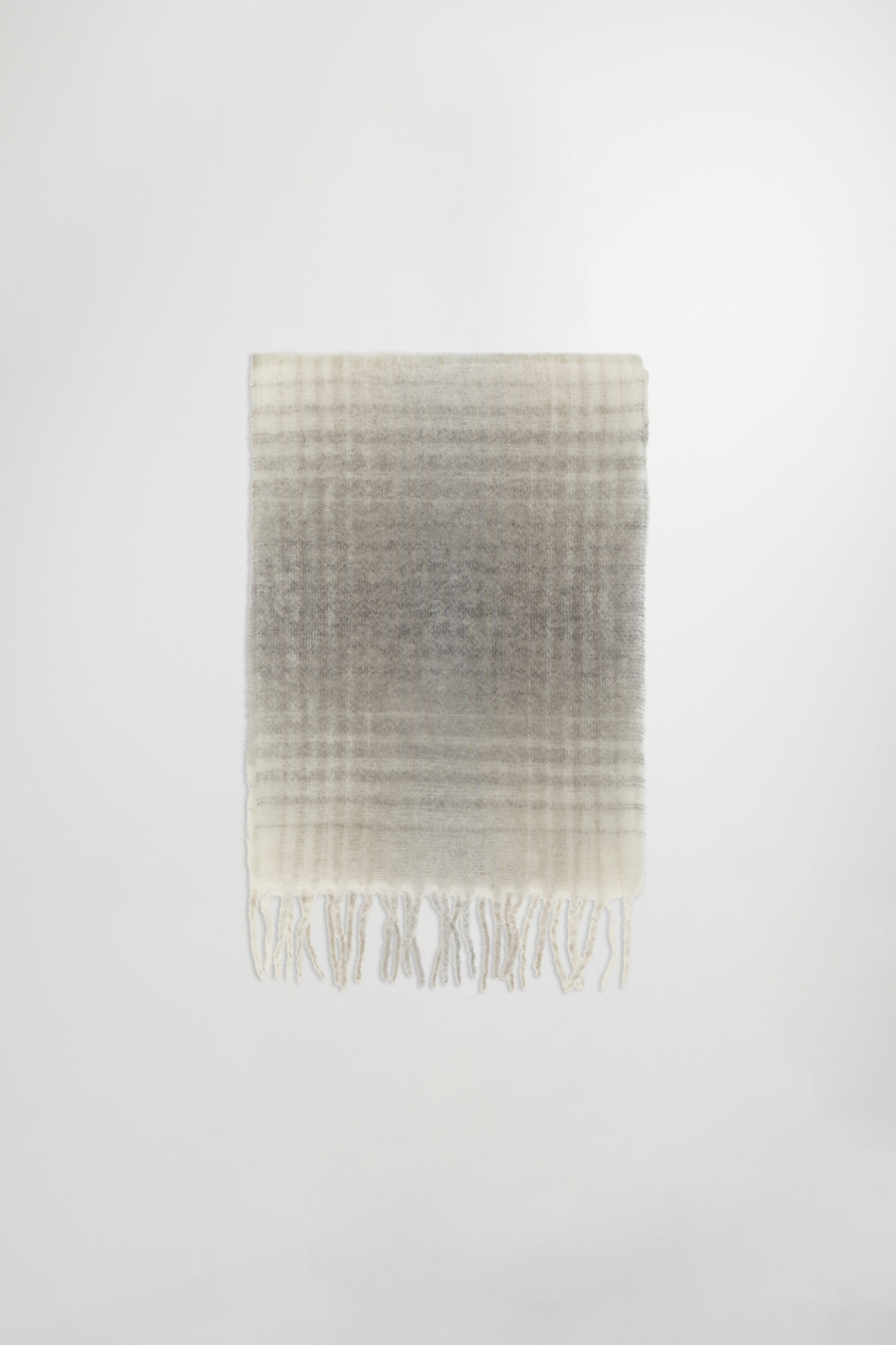 NN07 Scarf Two 9017 in Ecru Check | Buster McGee