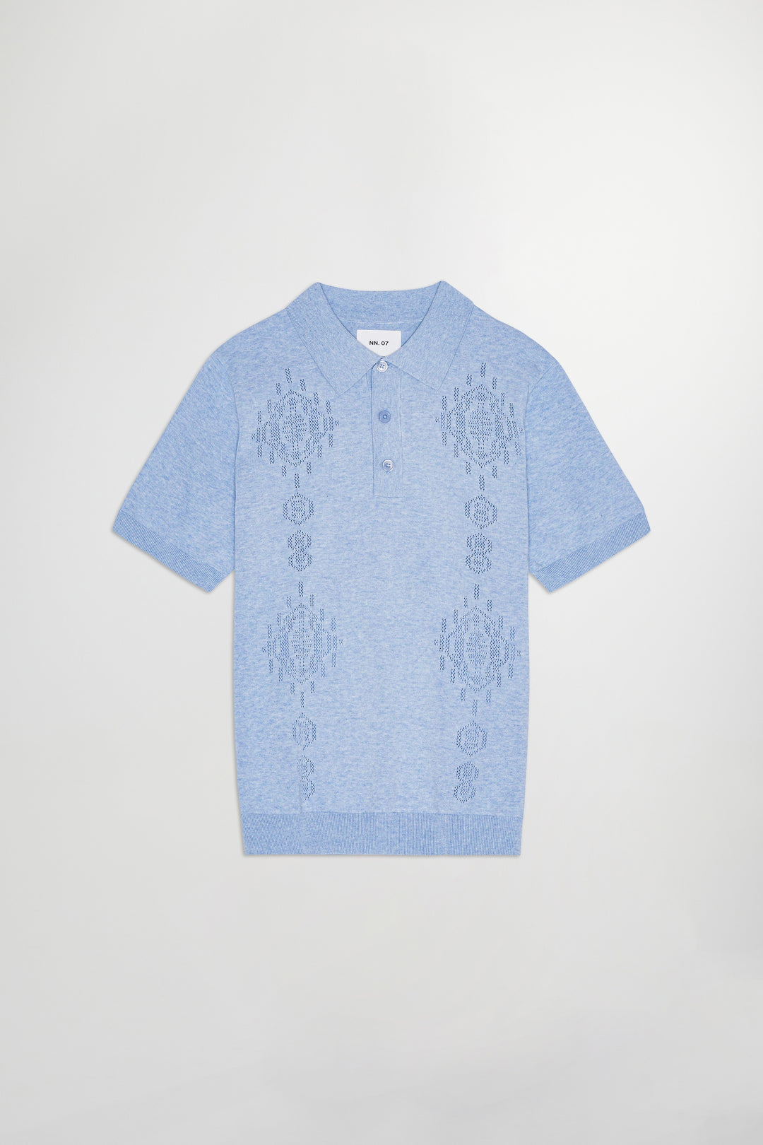 NN07 Thor SS Polo 6686 in Cerulean | Buster McGee