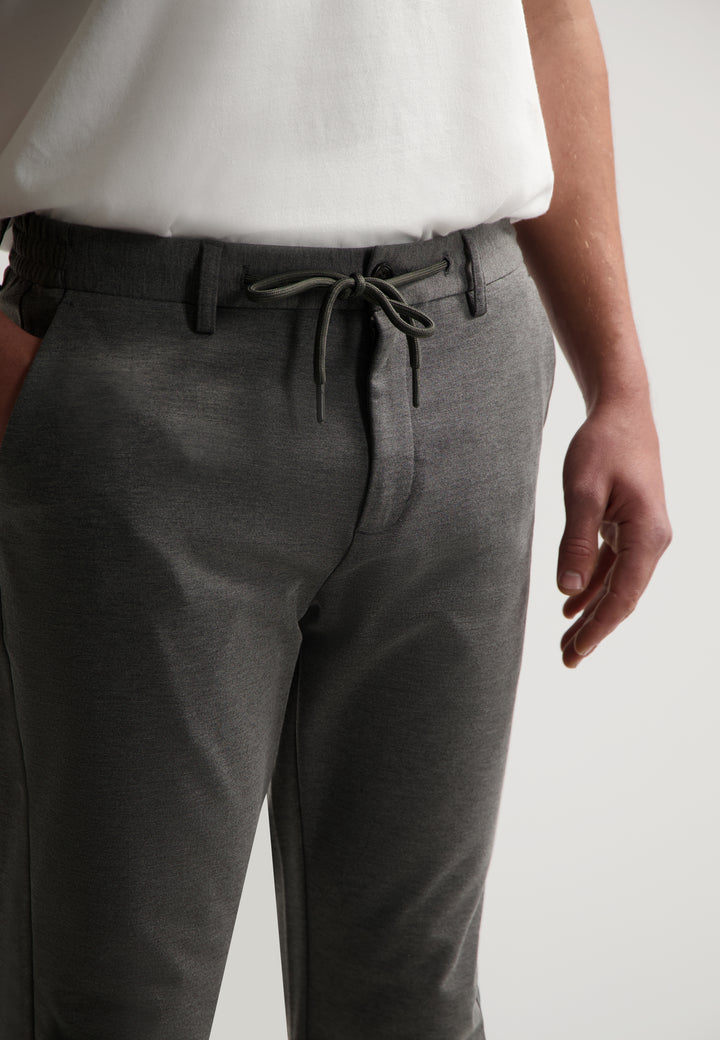 Lancaster Pattern Sweat Jogger Pant Brushed Nickel | Buster McGee