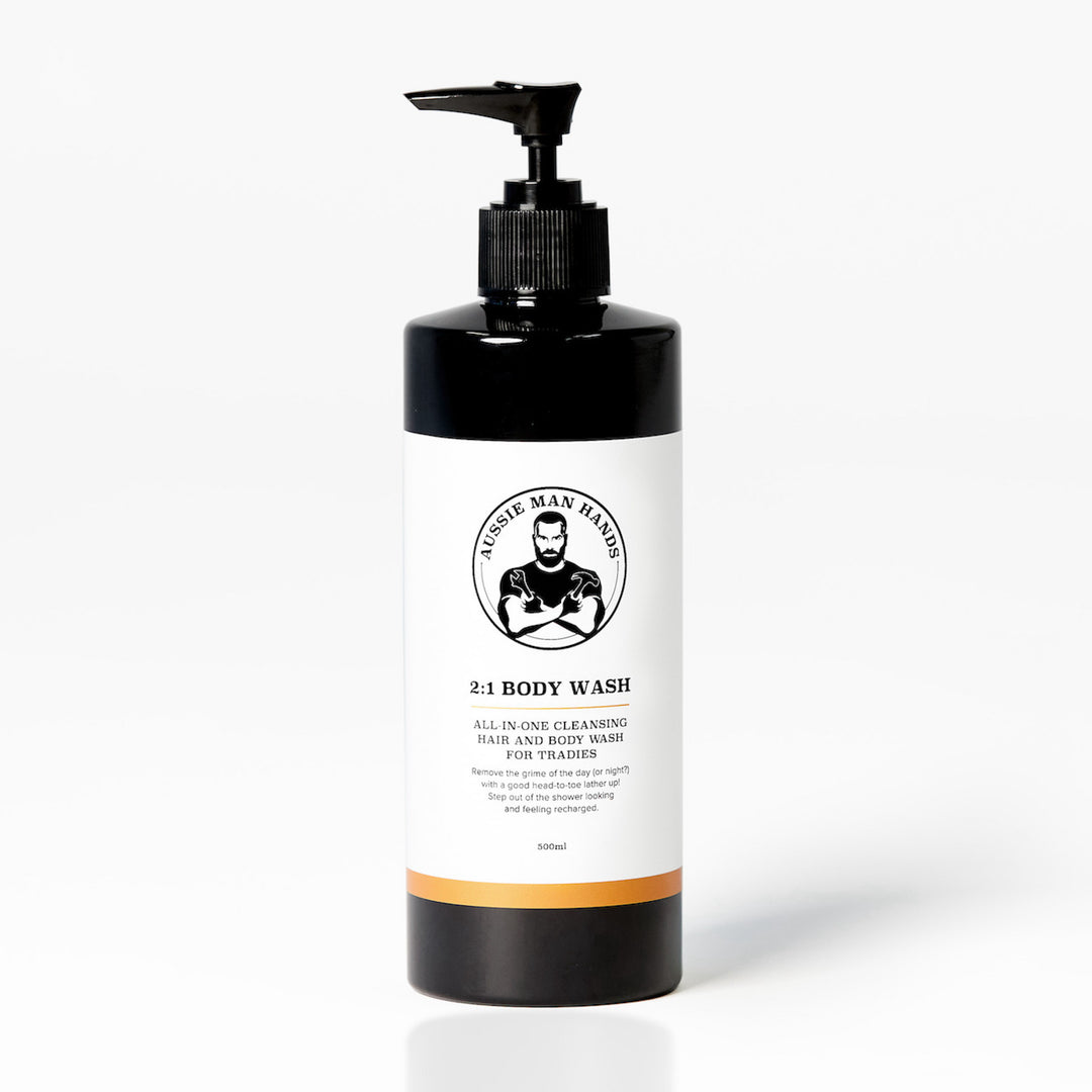 Aussie Man Hands - 2:1 Body Wash 500ml | Buster McGee