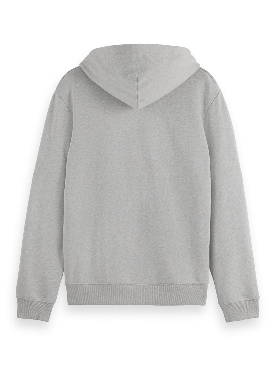 Scotch & Soda CORE Logo Hoodie in Grey Melange | Buster McGee