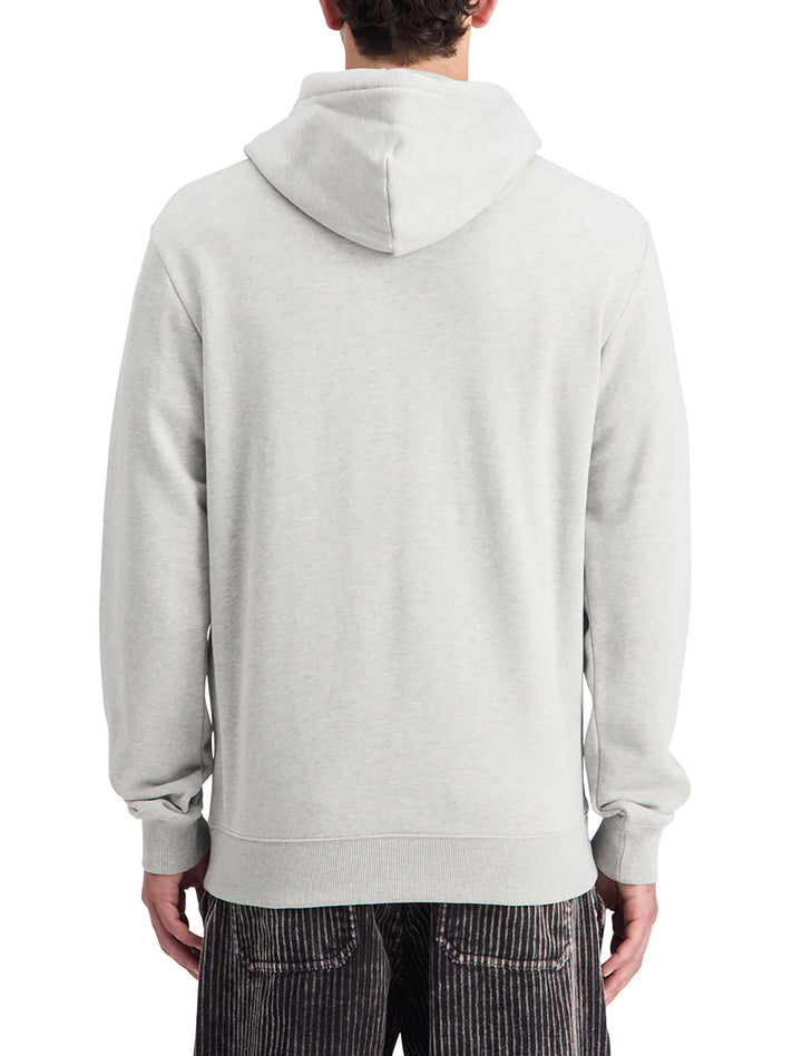 Scotch & Soda CORE Logo Hoodie in Grey Melange | Buster McGee