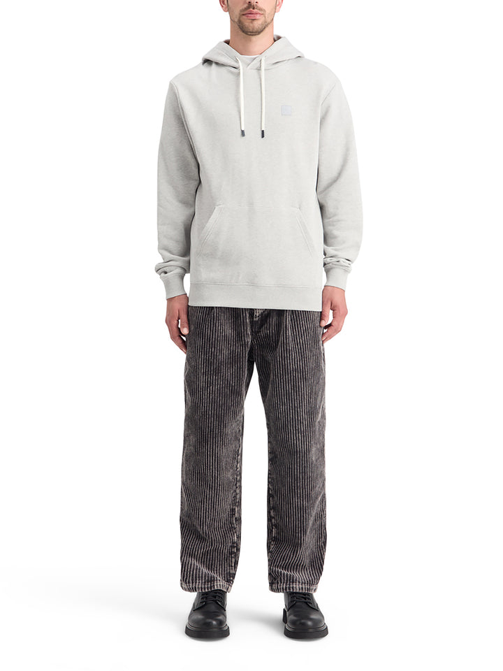 Scotch & Soda CORE Logo Hoodie in Grey Melange | Buster McGee