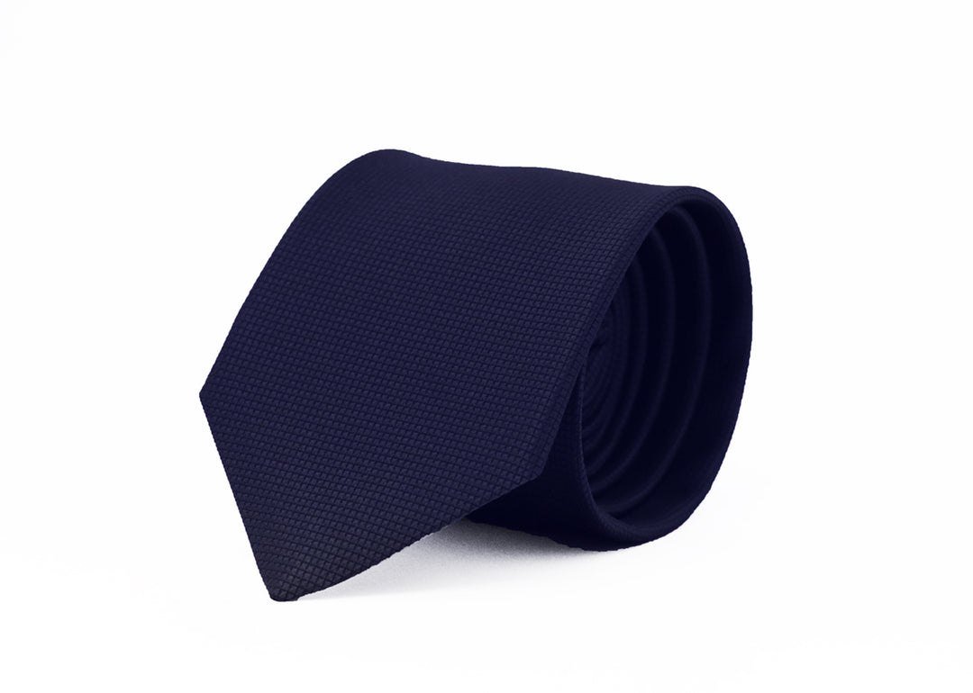 Fellini Trends Neck Tie in Navy | Buster McGee