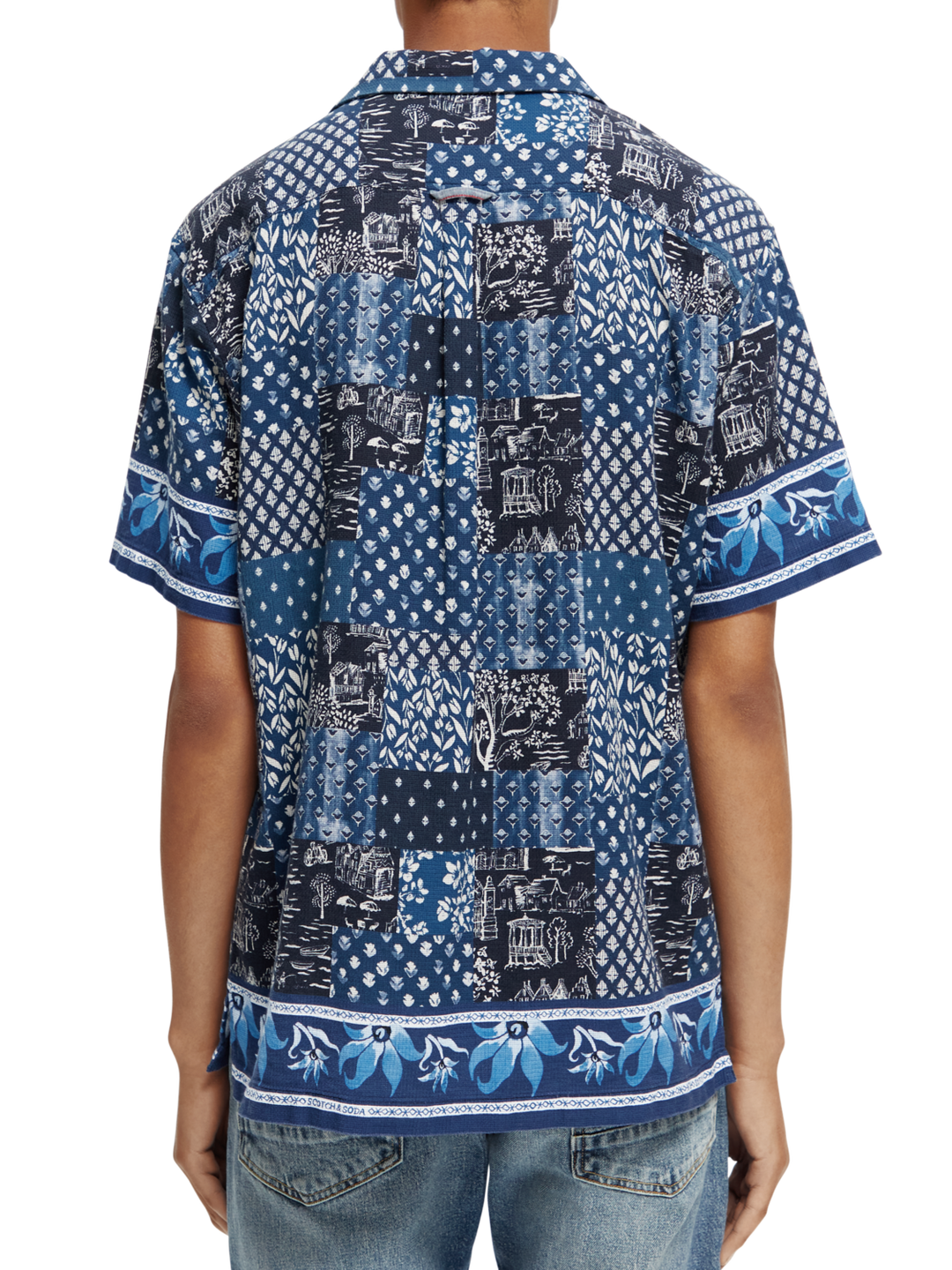 Basket Weave Short Sleeved Hawaiian Shirt Combo A 0217 | Buster McGee