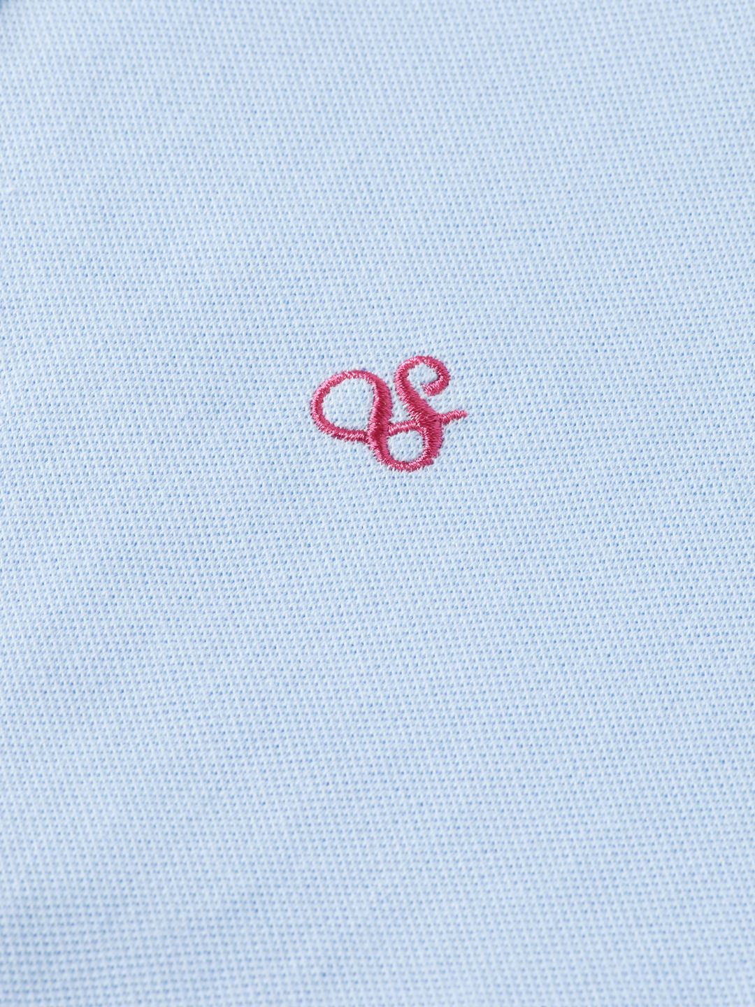 Classic Organic Pique Polo in Sea Blue | Buster McGee Daylesford