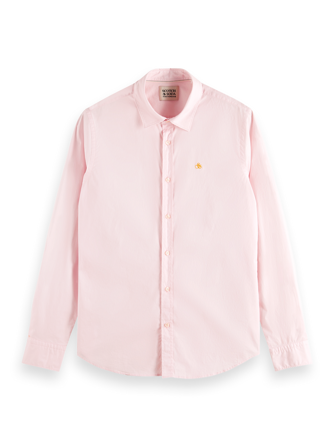 Essential Slim Fit Poplin Shirt in Pink Cloud | Buster McGee