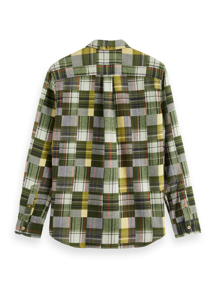Flannel Check Shirt in Green Check | Buster McGee