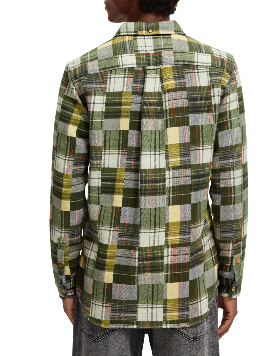 Flannel Check Shirt in Green Check | Buster McGee