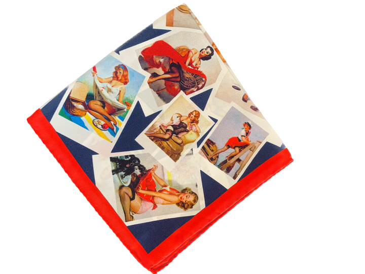 Monti Castello - Photographed Ladies Silk Pocket Square | Buster McGee