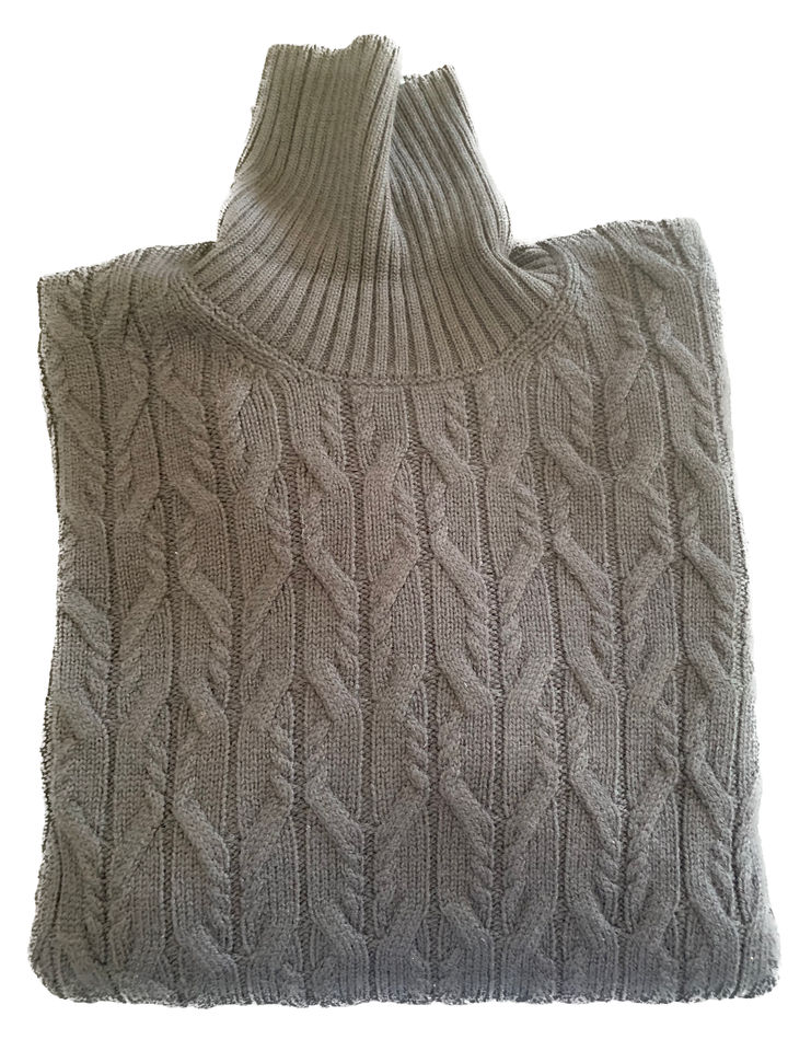 Gran Sasso - Merino Turtle Neck Knit in Black | Buster McGee