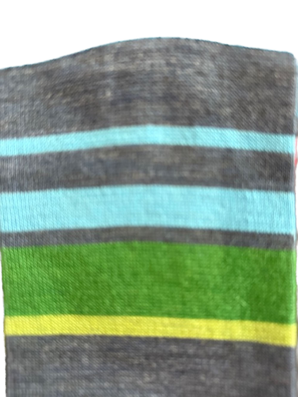 Visconti Striped Wool Blend Socks in Lago | Buster McGee