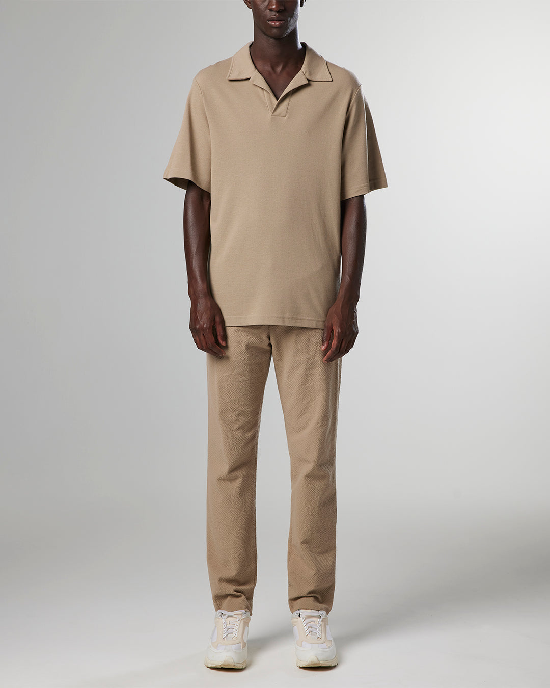 NN07 - Ross SS Polo 3463 Polo in Greige | Buster McGee