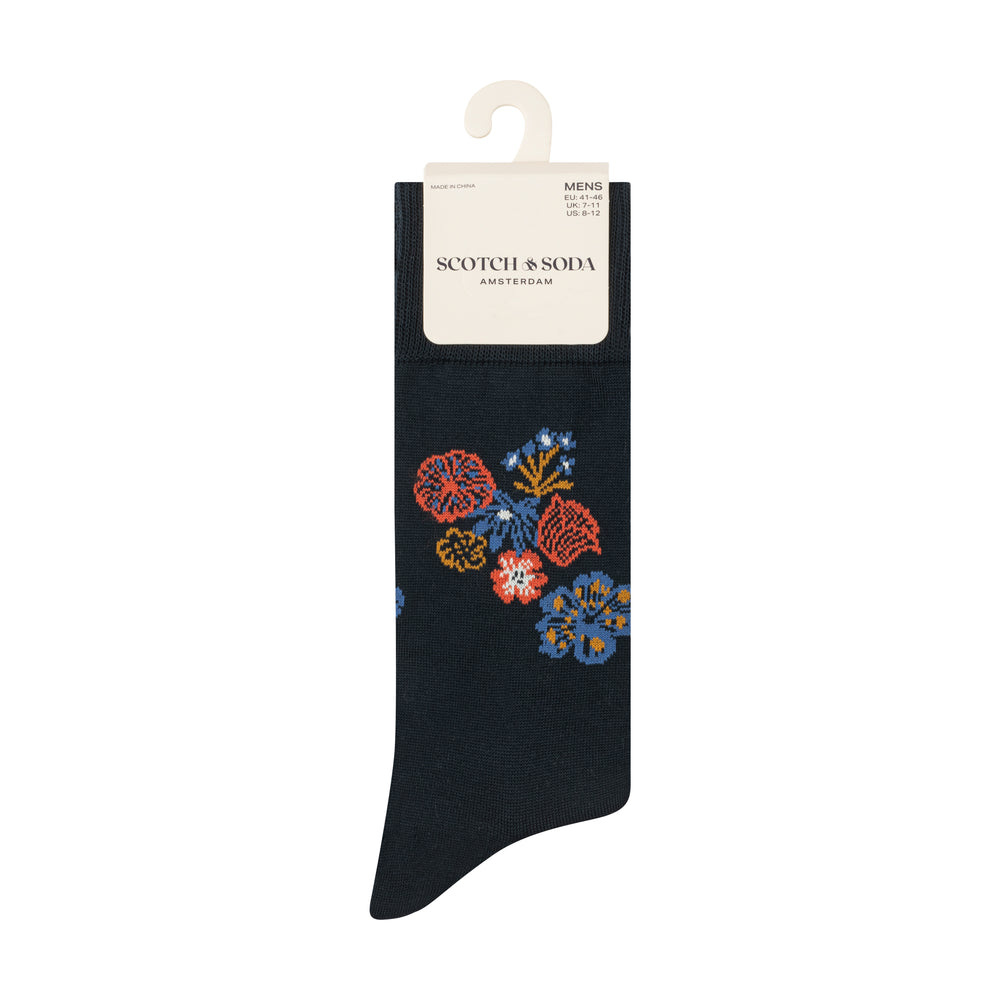 Scotch & Soda 3 Pack Men's Crew Socks in  Navy | Buster McGee