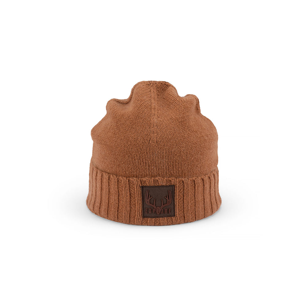 Chad Australian Wool Explore Beanie in Rust | Buster McGee