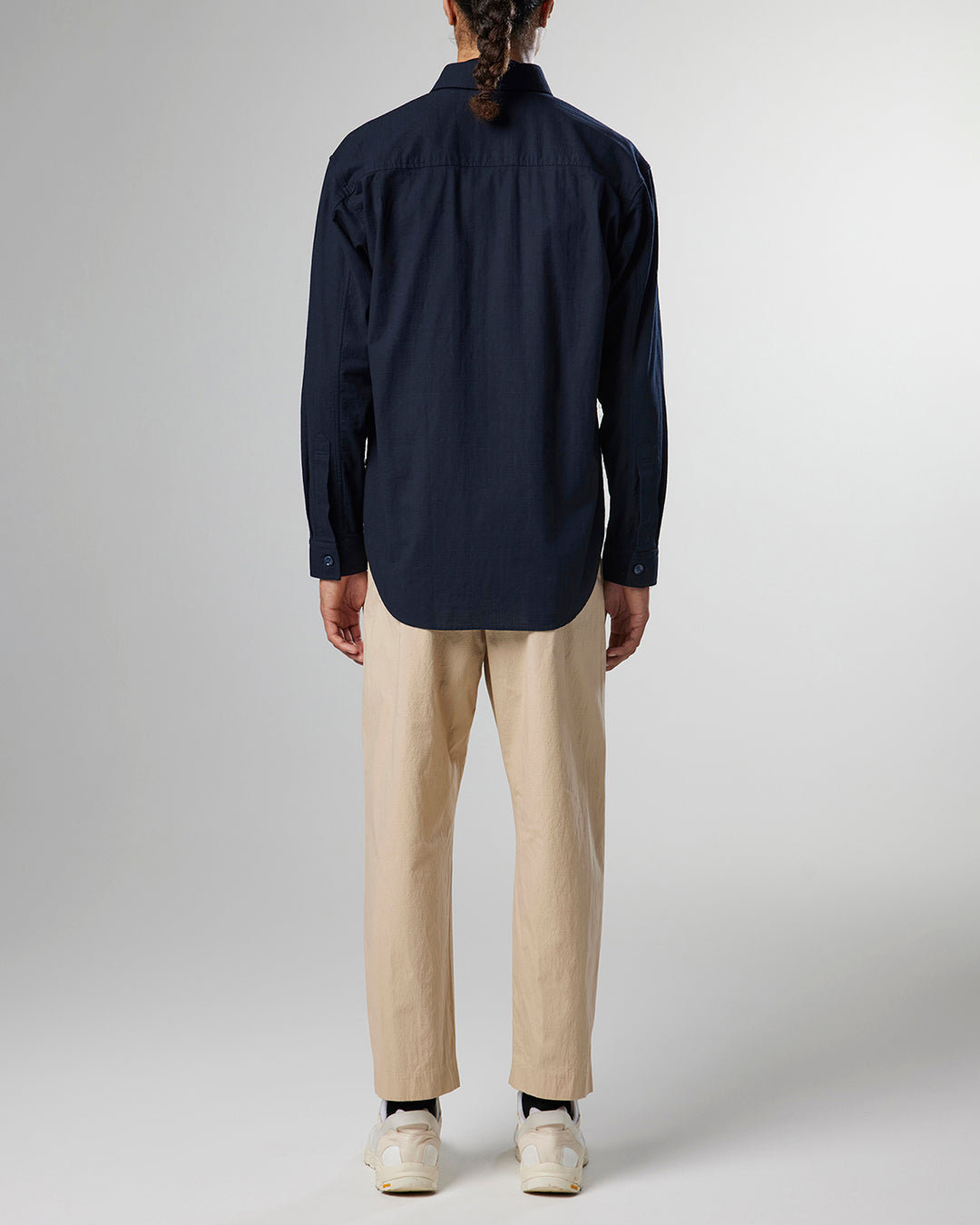 NN07 - Adwin 5634 Cotton Shirt in Navy Blue | Buster McGee