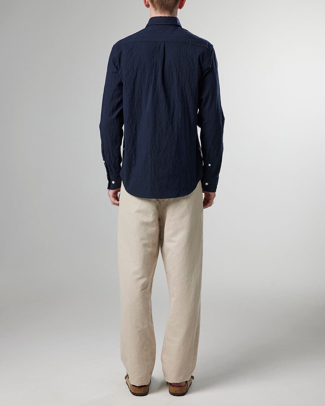 NN07 - Arne BD 5246 Button Down Shirt in Navy Blue | Buster McGee