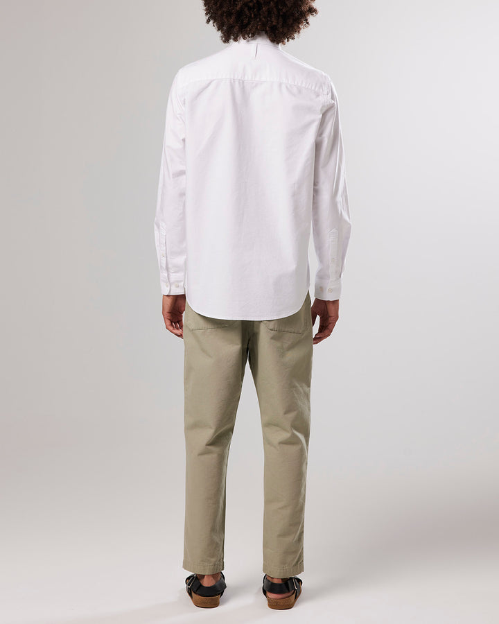 NN07 - Arne BD 5031 Supima Cotton Shirt in White | Buster McGee
