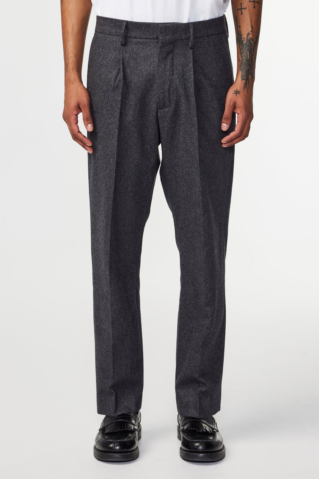 NN07 Bill 1630 Pant in  Antracite Melange | Buster McGee