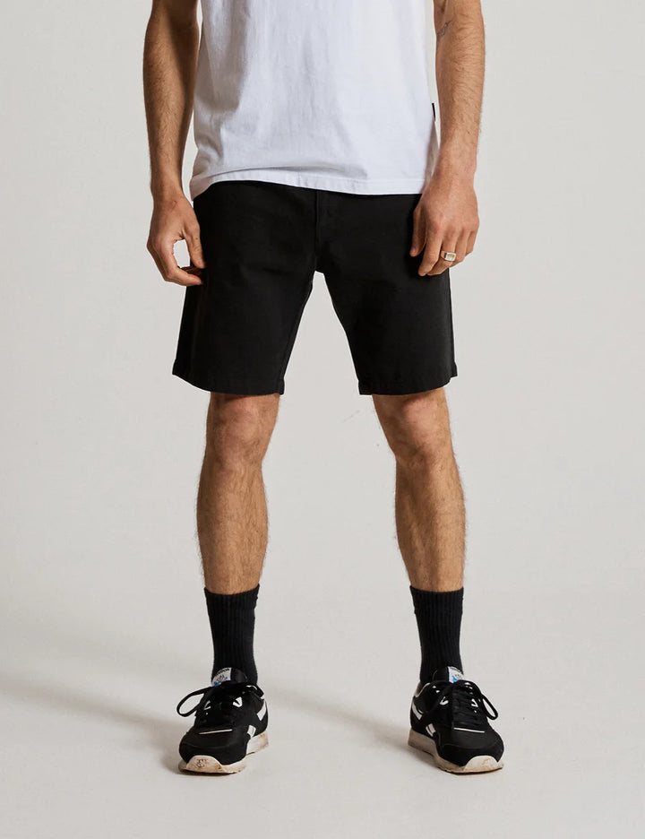 Mr Simple - Taylor Chino Shorts in Black | Buster McGee