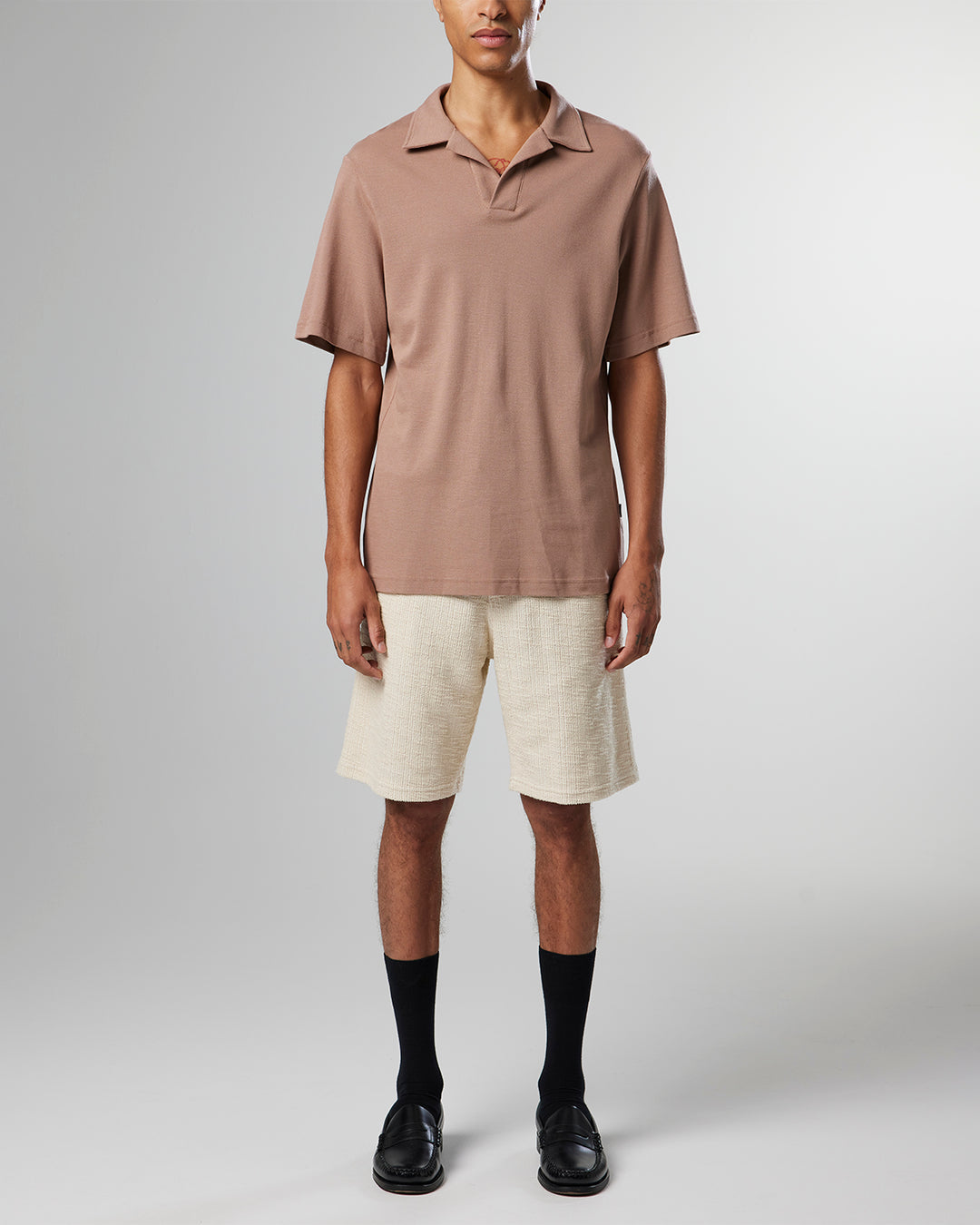 NN07 - Ross SS Polo 3463 Polo in Nougat | Buster McGee