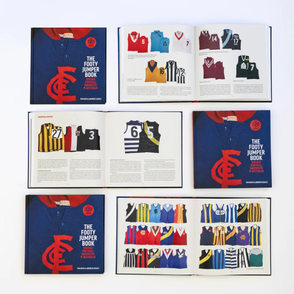Sporting Nation - The Footy Jumper Book | Buster McGee