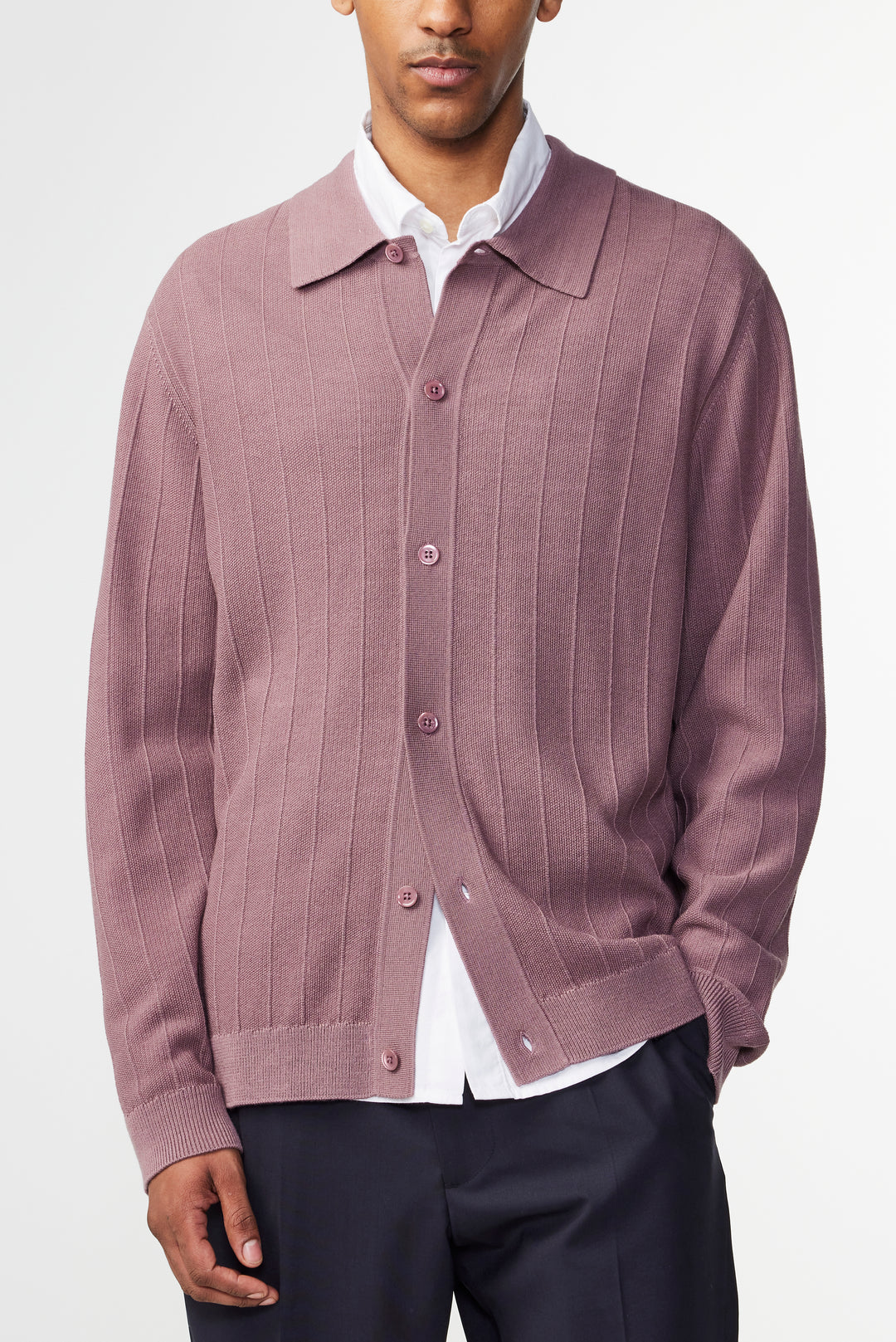 NN07 Thor LS Polo 6584 in Grape Shake | Buster McGee