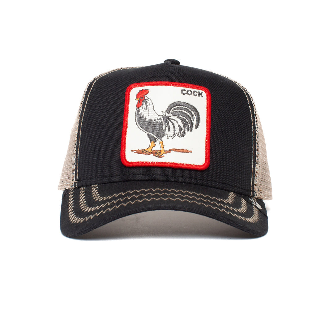 Goorin Bros - The Cock Trucker Cap in Black | Buster McGee