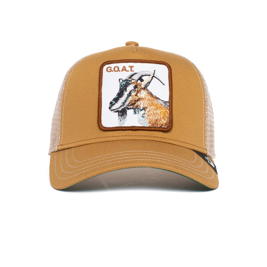 Goorin Bros - The Goat Trucker Cap in Khaki | Buster McGee