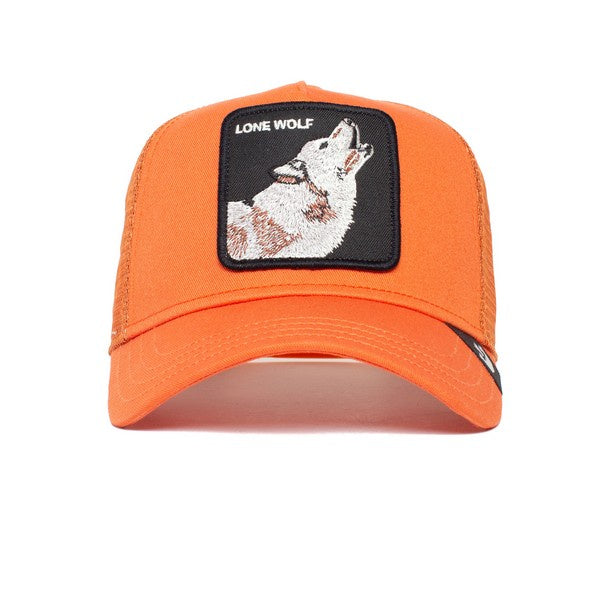 Goorin Bros - The Lone Wolf Trucker Cap in Pumpkin | Buster McGee