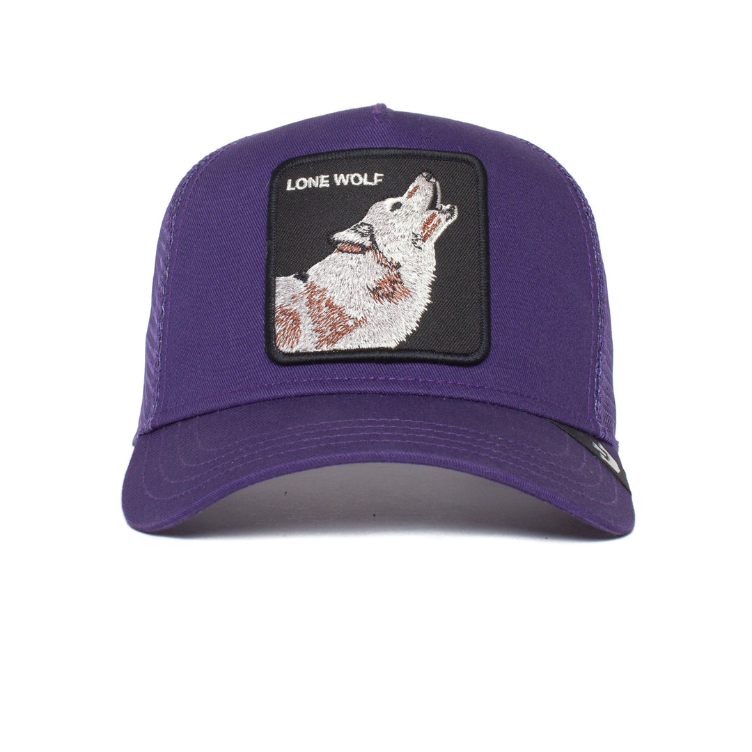 Goorin Bros - The Lone Wolf Trucker Cap in Purple | Buster McGee