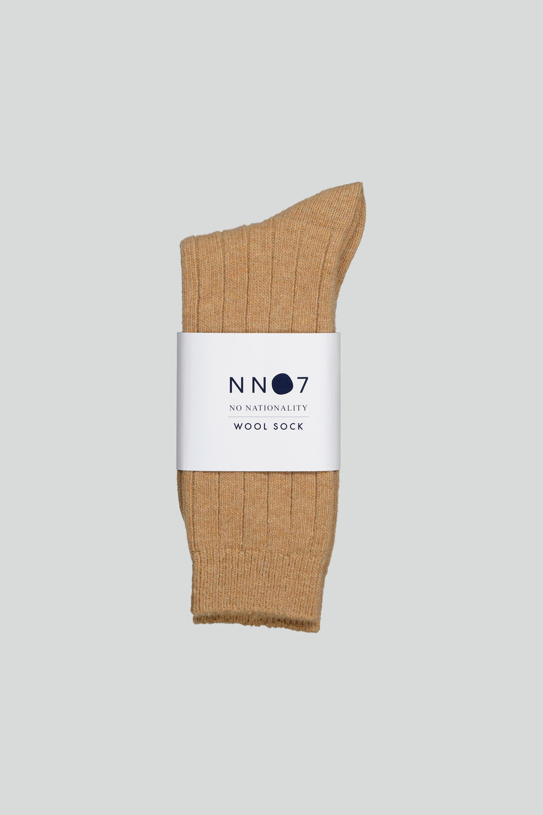 NN07 - Sock One 9055 Chunky Wool Sock in Camel | Buster McGee
