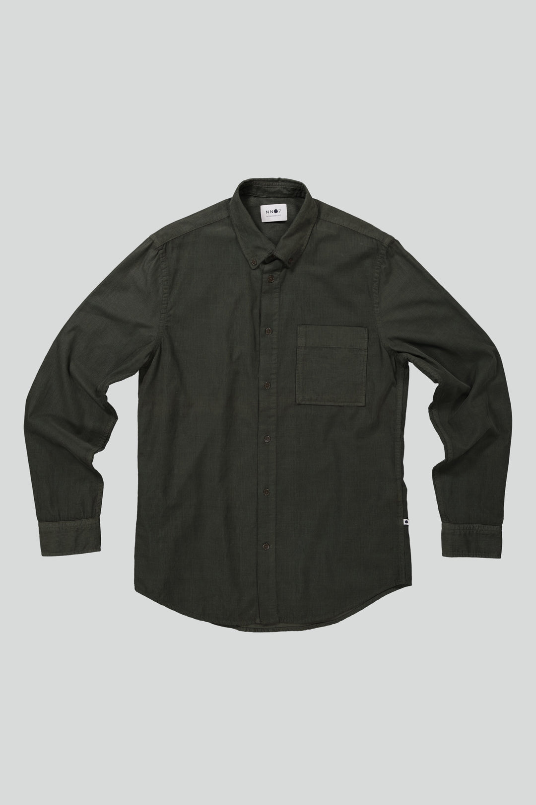 NN07 - Arne BD 5082 Shirt in Dark Army | Buster McGee