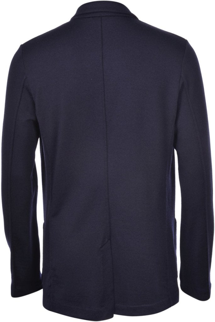 Gran Sasso - Travel Wool Knit Jacket in Dark Grey | Buster McGee