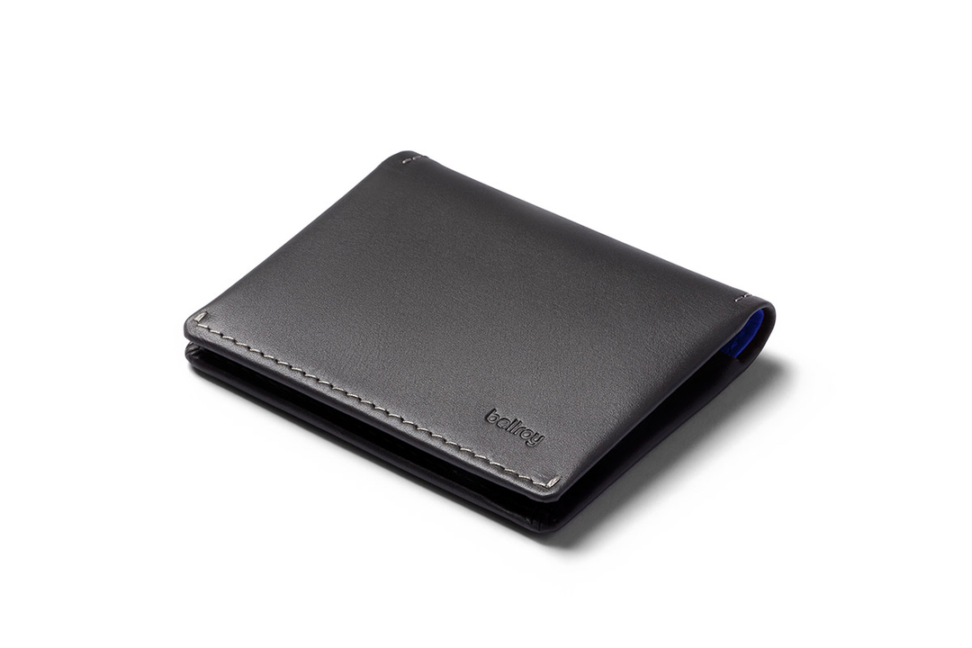 Bellroy - Slim Sleeve Wallet in Charcoal Cobalt | Buster McGee Daylesford