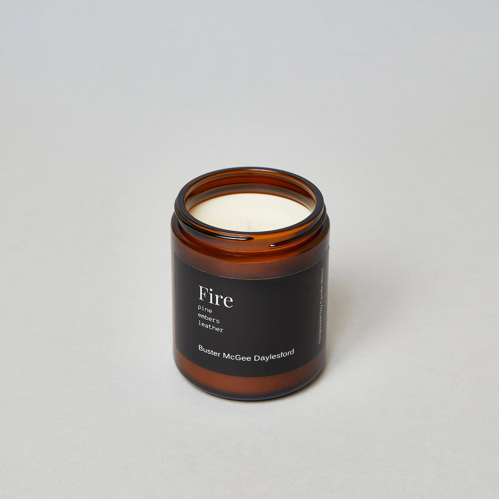 The Fire Soy Wax Candle | Buster McGee Daylesford