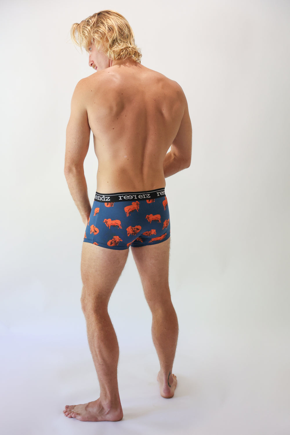 Reer Endz - Grass-Fed Organic Cotton Trunks | Buster McGee Daylesford