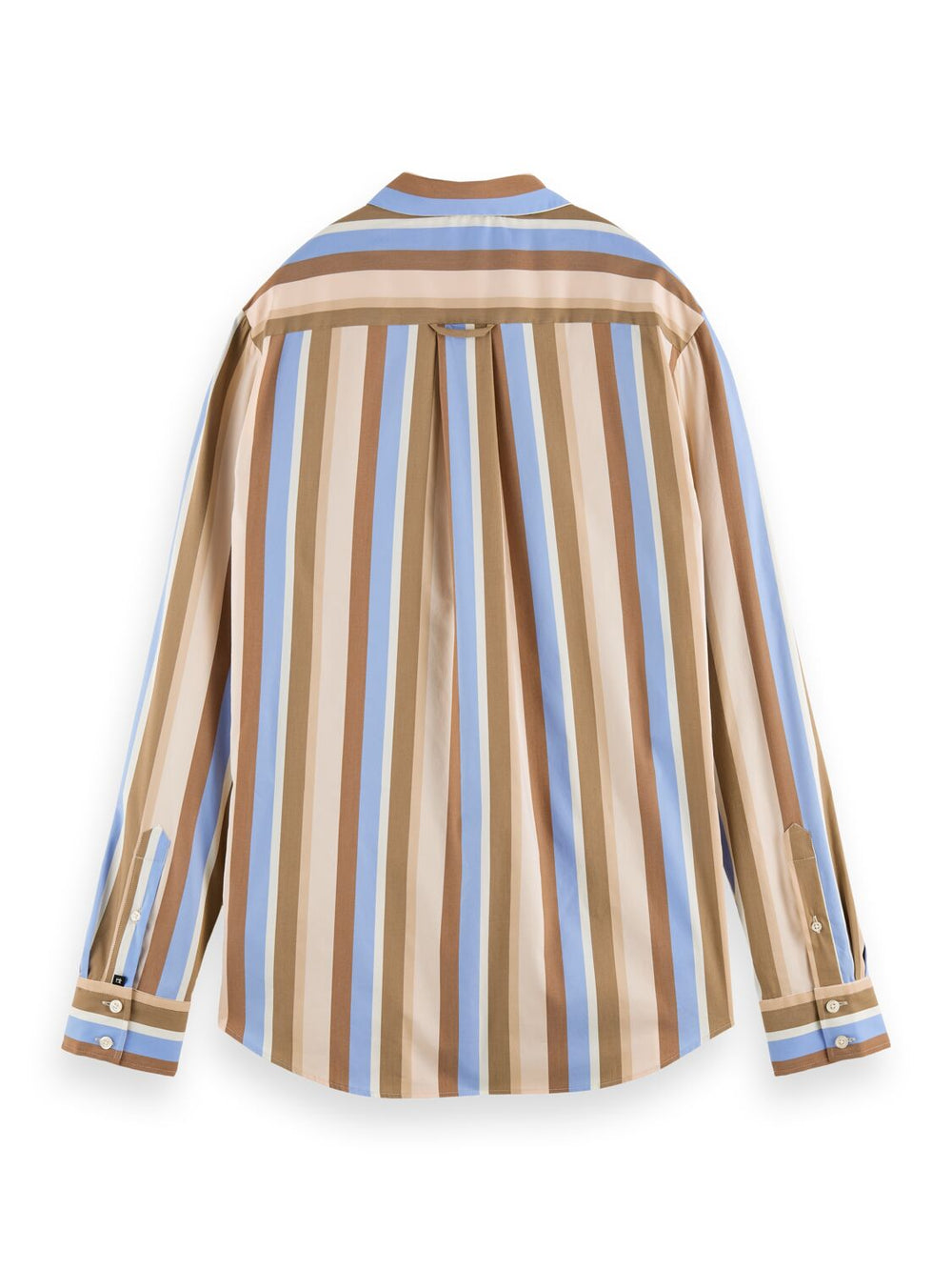 Relaxed Fit Striped Cotton-Blend Shirt Combo D 0220 | Buster McGee