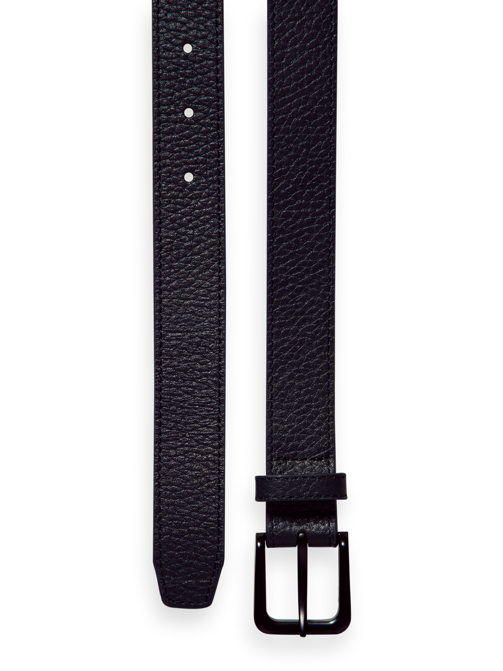 Scotch & Soda - Classic Leather Belt in Night | Buster McGee Daylesford