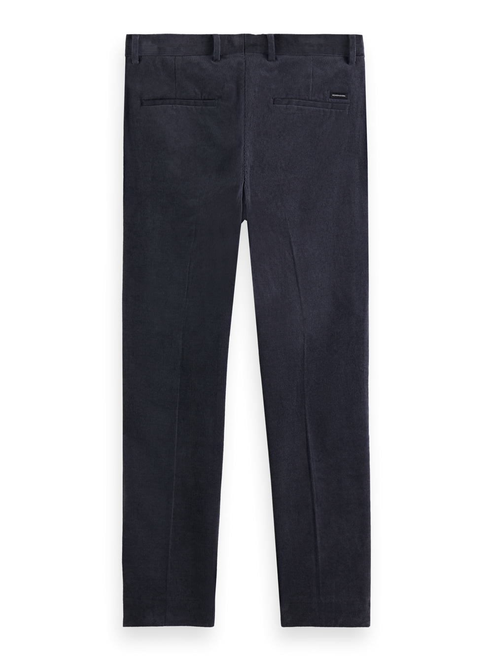 Stuart Regular Slim-Fit Corduroy Chino in Graphite | Buster McGee