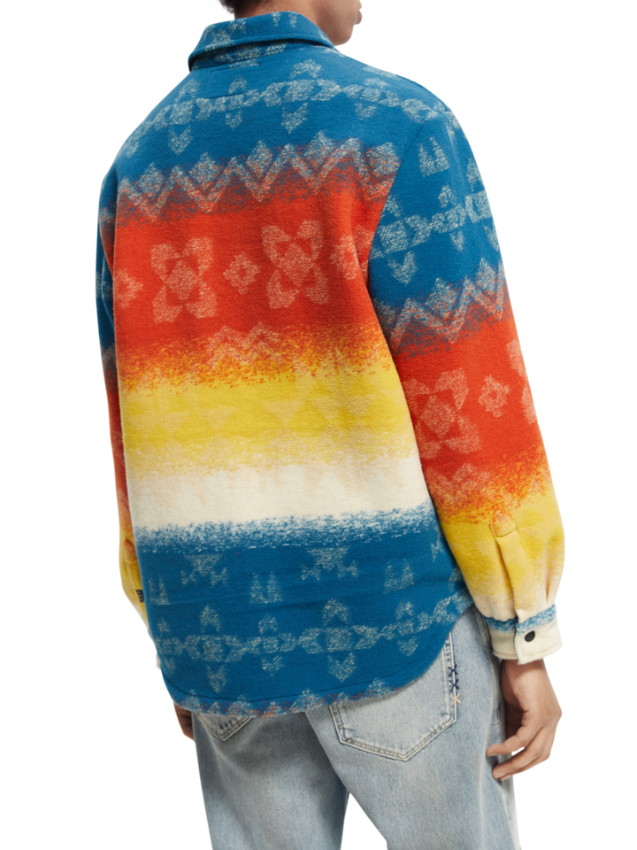 Jacquard Blanket Overshirt Combo A 0217 | Buster McGee
