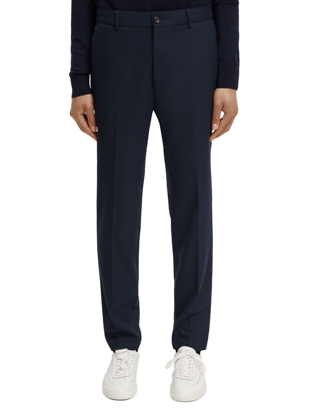 Slim Tapered Fit Chino in Night Check | Buster McGee