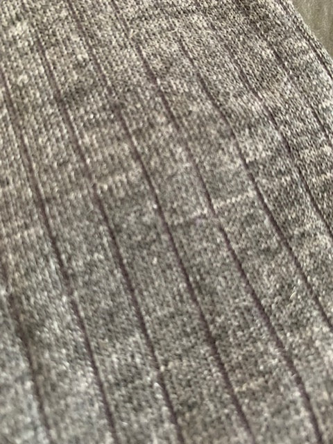 Visconti Rib Wool-Blend Socks in Dark Grey | Buster McGee Daylesford