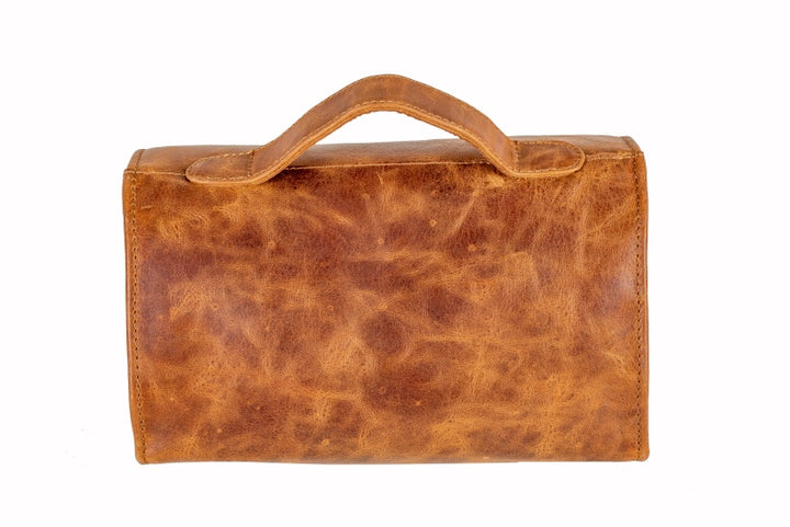 Indepal - Rockliff - Fold-Out Toiletry Bag in Dusty Antique | Buster McGee