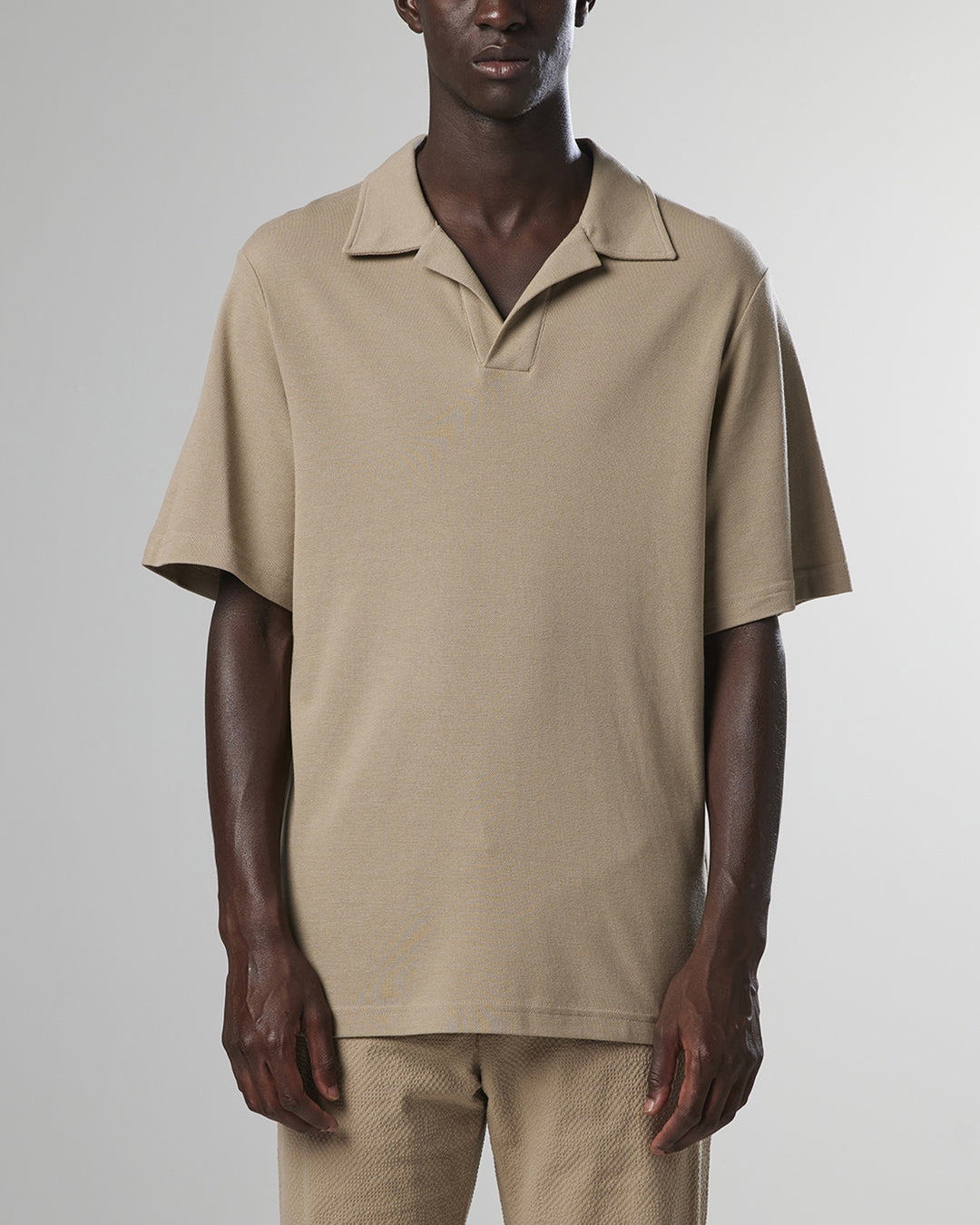 NN07 - Ross SS Polo 3463 Polo in Greige | Buster McGee