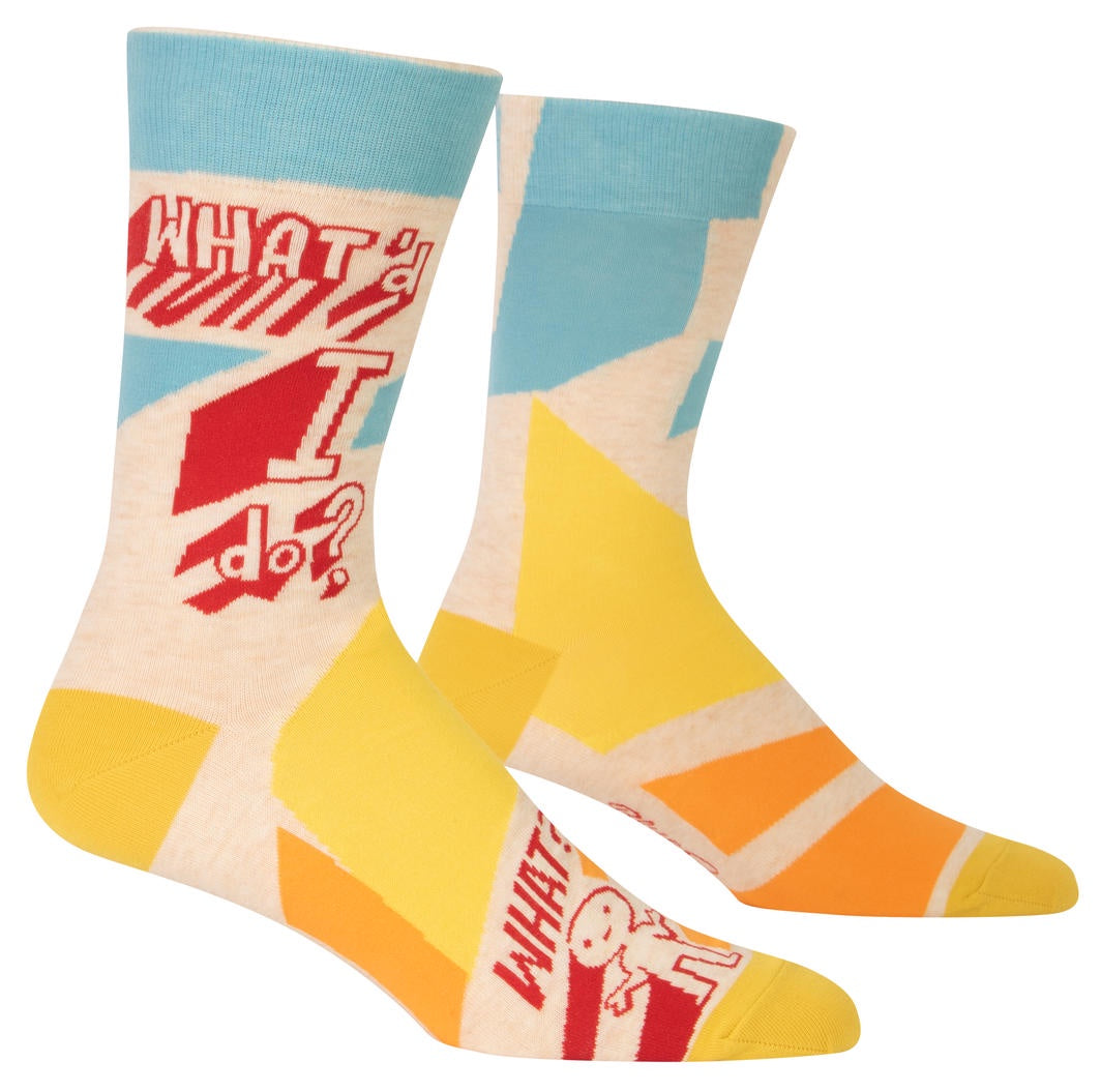 BlueQ - Men's Socks - What I'd Do | Buster McGee Daylesford