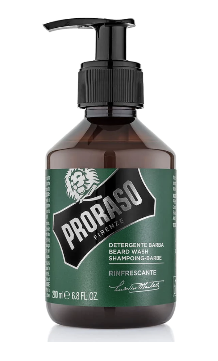 Proraso - Eucalyptus and Rosemary Beard Wash - 200ml | Buster McGee