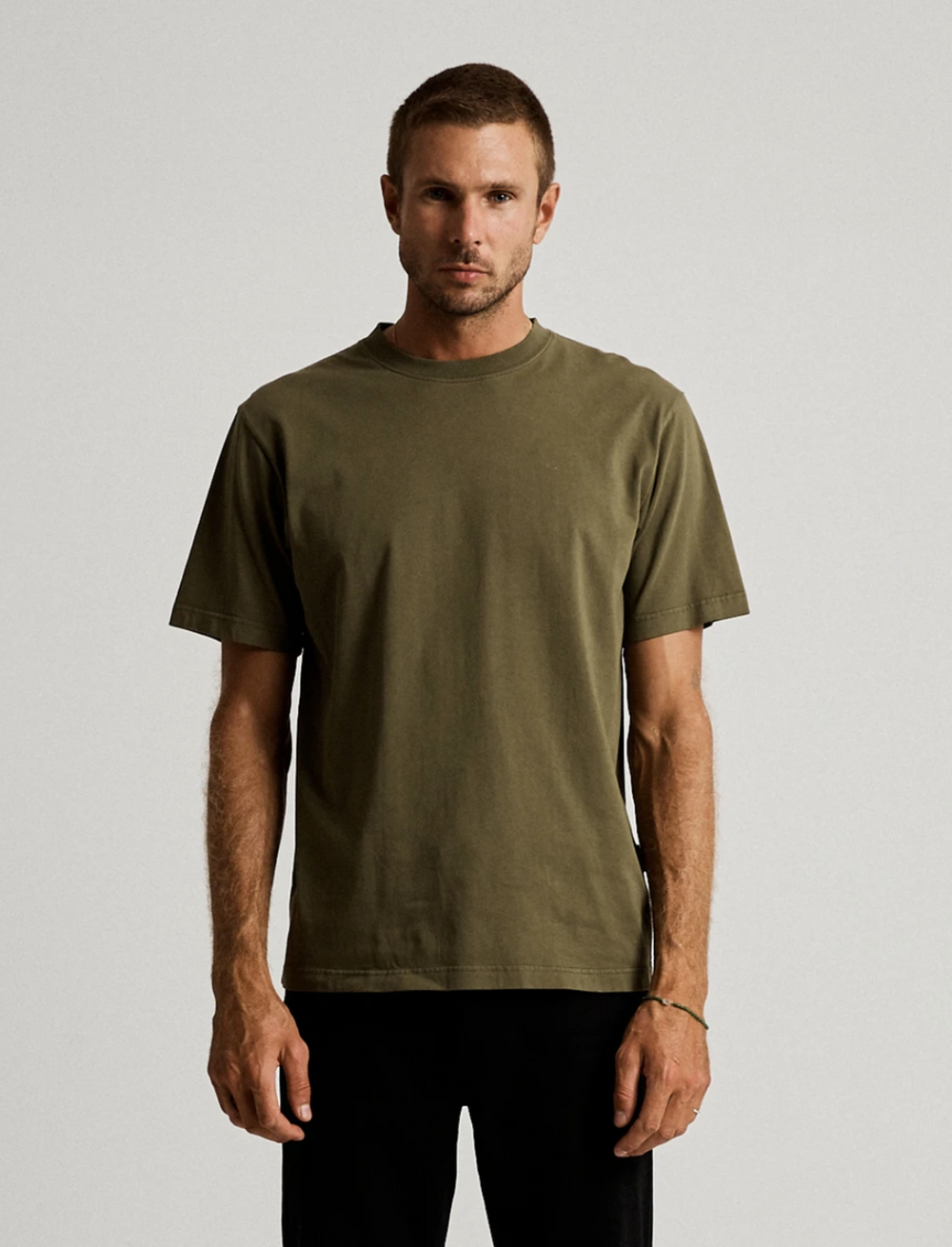 Mr Simple Fair Trade Heavy Weight Tee / Army