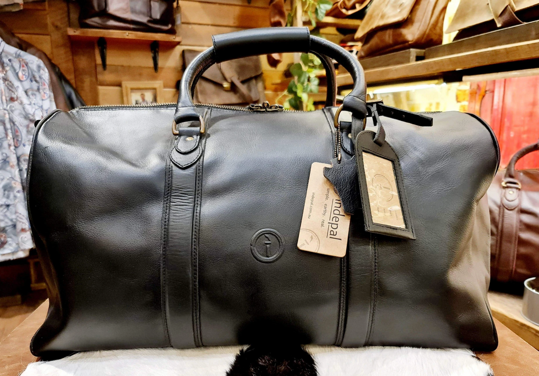 Indepal - Beckwith Duffle in Vintage Black | Buster McGee Daylesford